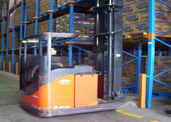 Warehouse Drive In Pallet Racking Anti Corrosion Push Back Pallet Racking Systems