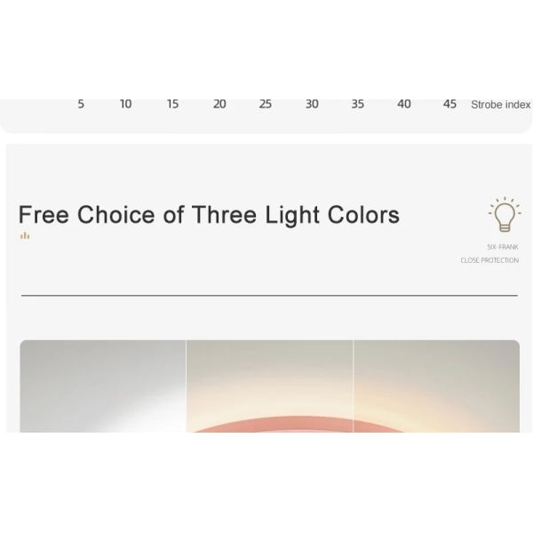 Princess Room Light Fixtures Bedroom And Warm Simple Cartoon rainbow ceiling light(WH-MA-300)