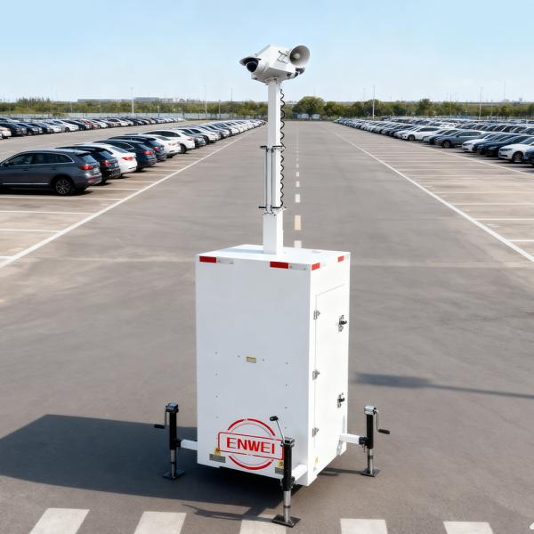 Rugged Waterproof Design Cube Surveillance Tower For Harsh Environments