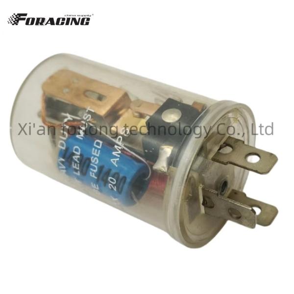 Reletor eletrônico de flash de 12 V para luzes LED de 3 pinos