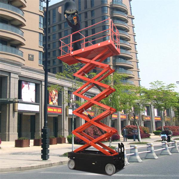 Lightweight Hydraulic Power Equipment , Hydraulic Aerial Work Platform DC24V