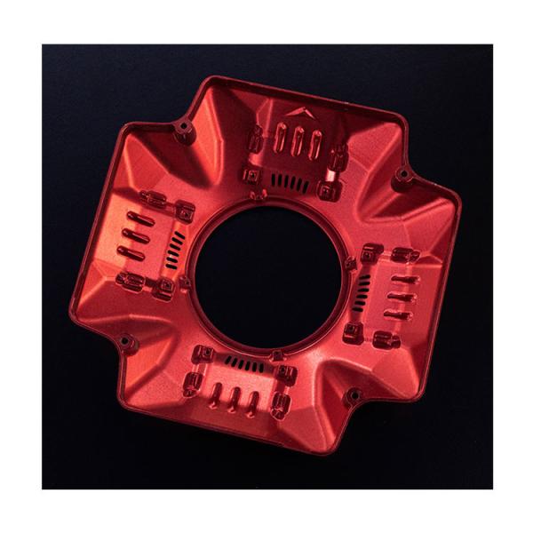 Aeronautical 6061 Aluminum Turned Parts Sandblasting Surface