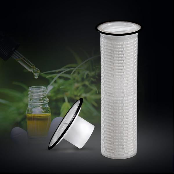 Одиночный патрон водяного фильтра нержавеющей стали расквартировывая высокую подачу санитарную