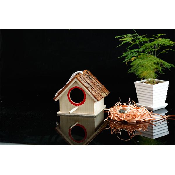 Поставки ремесел коробки вложенности птицы Paulownia удачи деревянные деревянные