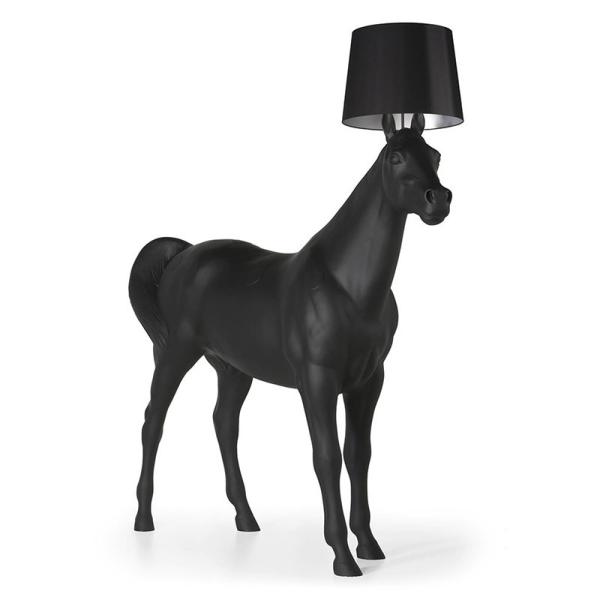High quality nordic industrial custom e27 bulb metal Hourse tall standing floor lamp(WH-VFL-14)