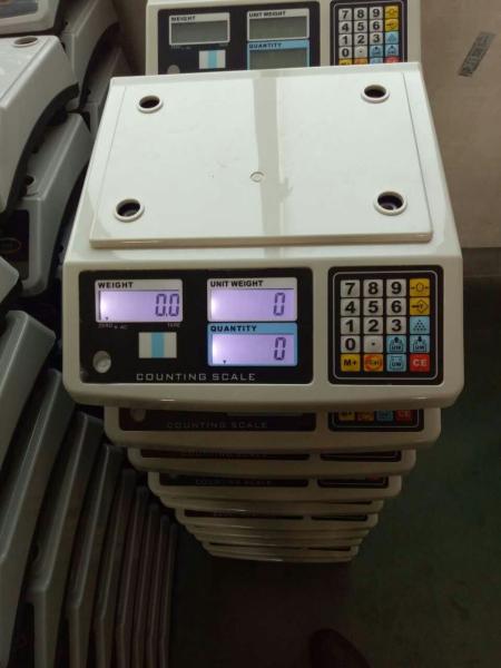 Os SS filtram a escala eletrônica impermeável do peso da precisão alta do diodo emissor de luz 15kg