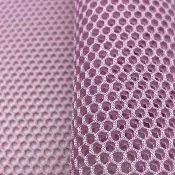 220gsm Water Resistant Air Mesh Fabric Knitted 100 Polyester Mesh For Beding