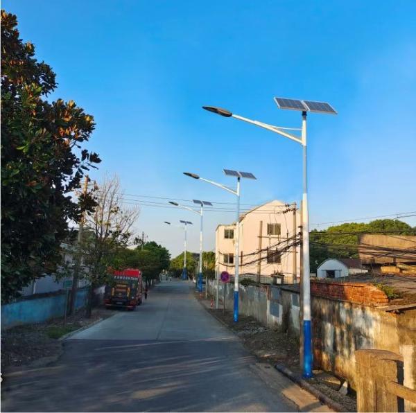 80W 60W 30WConventional a dédoublé le réverbère solaire avec la batterie d'énergie de panneau solaire