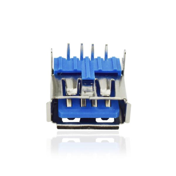 14mm DIP PCB Usb 2.0 Type A Female Connector 4 Pin Right Angle Socket Jack