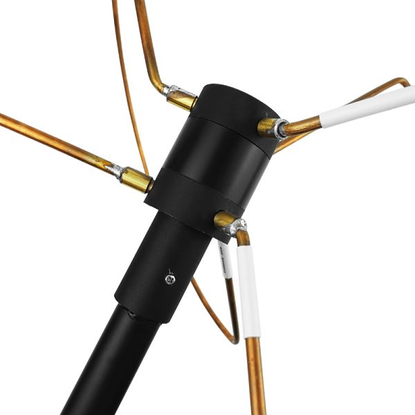 Upgraded Circular Polarized Omnidirectional Clover Antenna for Outdoor Drone Interception