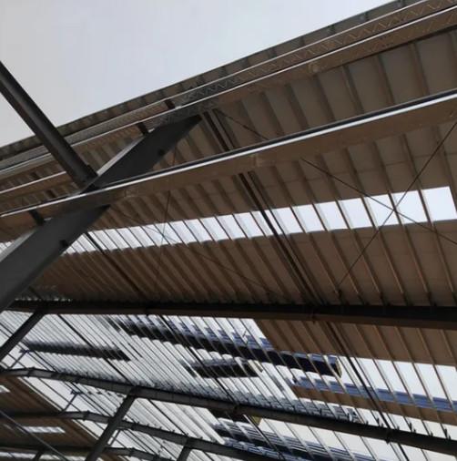 Q355B Gr50 S275JR Steel Industrial Buildings Weather Resistance