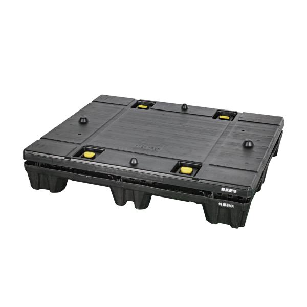 Customizable Heavy Duty Collapsible Plastic Pallet Box for Automotive Parts Packaging