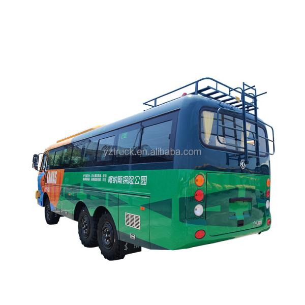 6x6 ônibus turístico com tração integral 24-31 lugares Ideal para viagens de aventura e todo o terreno