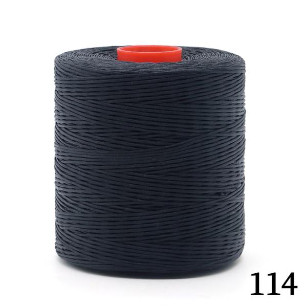 Polyester Wax Bonded Braided Thread for Leather Sewing Thread 250D/16 Flat Waxed Threads