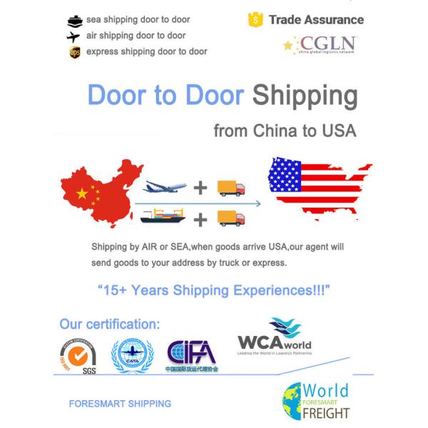 Expédition internationale de DDP de Chine vers les Etats-Unis