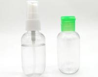 Pot en plastique étanche d'ANIMAL FAMILIER de 60MM de jet biens faits sur commande bleus de bouteille de hauts