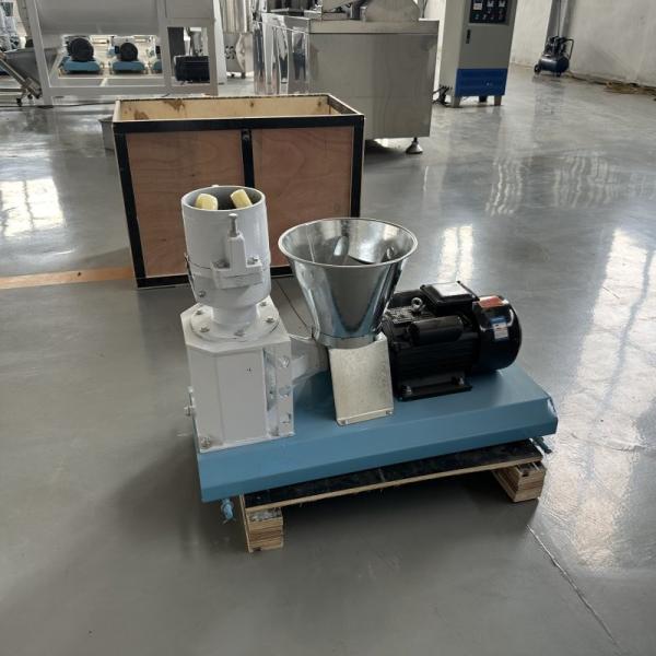80-1200kg/h Electric Pellet Manufacturing Machine with Alloy Steel Rollers