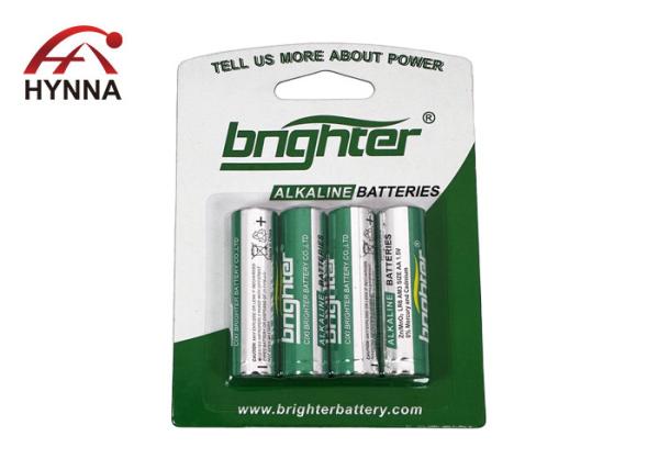 Industrial Alkaline AA Battery LR6 AA 1.5V Alkaline Batteries LR06 4pcs Blister Card