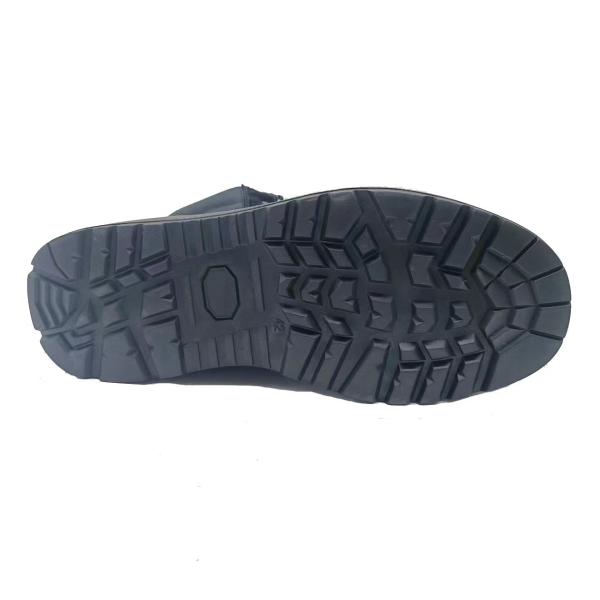 Black High Top Desert Tactical Shoes Suede Breathable Outdoor Hiking Boots