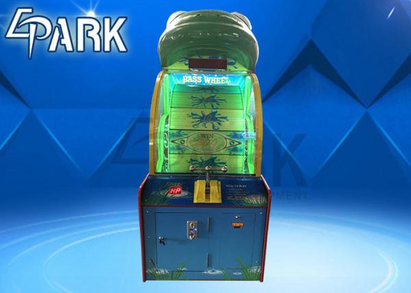 Big Bass Wheel Ticket Redemption Arcade Machine Joystick Handheld Coin Operated