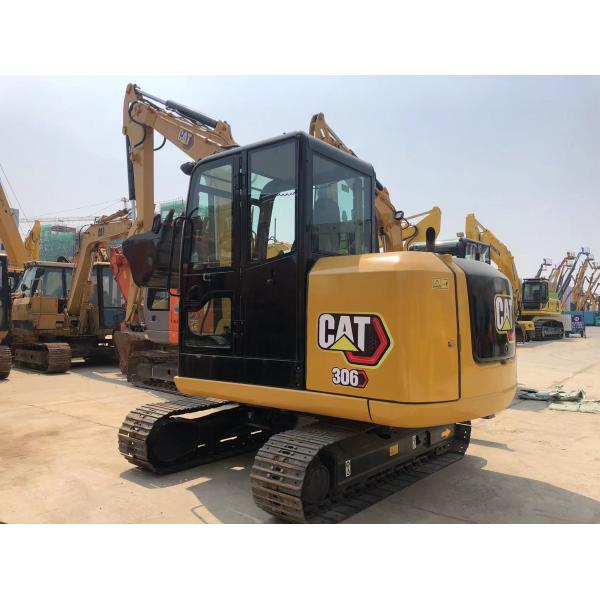 Japan Used 307 Caterpillar Excavator Maximum Digging Height 4350mm for Garment Shops