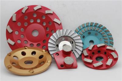 4 Concrete 1.9cm Hole Diamond Grinding Cup Wheel No 46 Grit 10cm Turbo