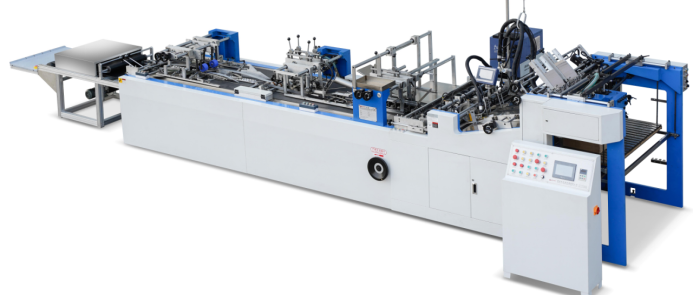 PRY-1200 PLC-Controlled High Productivity Sheet Feeding Paper Bag Tube Forming Machine