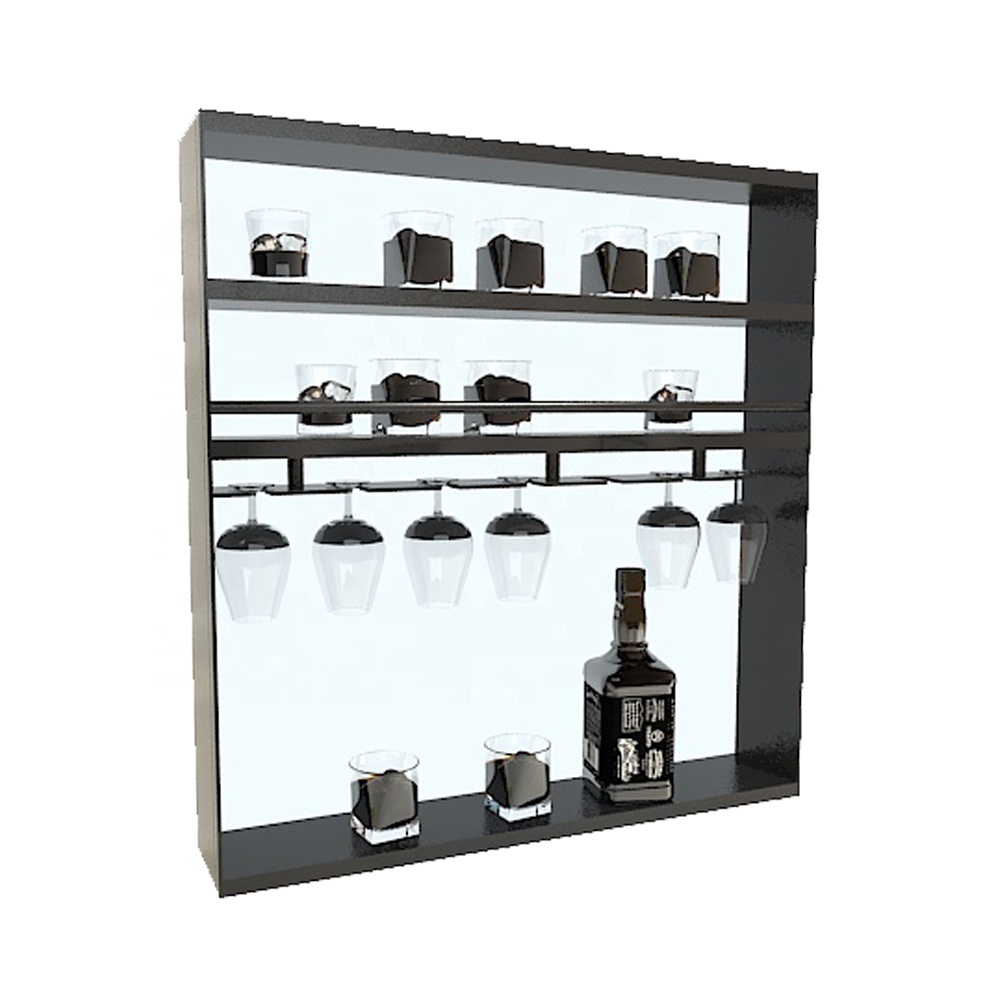 Beleuchtet Beleuchtung Display Regal Schrank Anzeige Regal Anzeige Schrank Display Racks Shelves with Adjustable LED