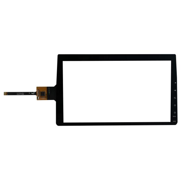 Car Navigator I2C 10 Inch Touch Screen Panel With Black Prints