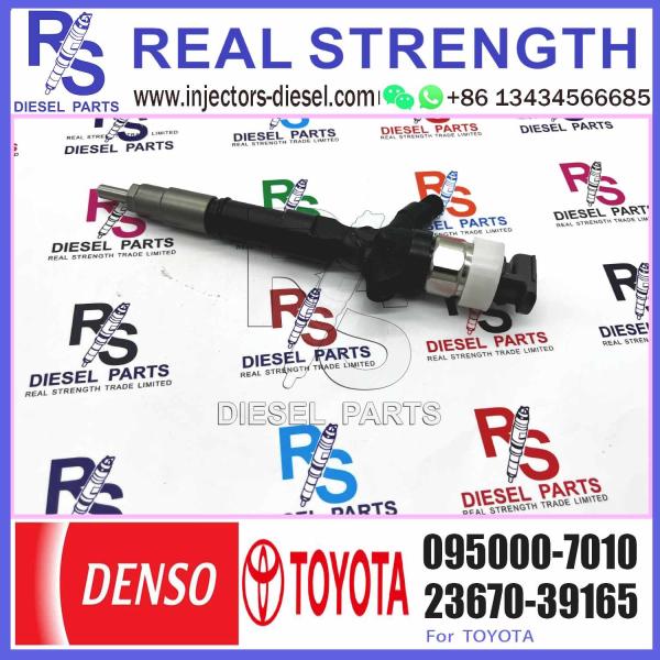D-ENSO 095000-7010 23670-39165 Injetor de combustível diesel original novo 095000-7010 Para caminhão T-oyota Motor 2KD