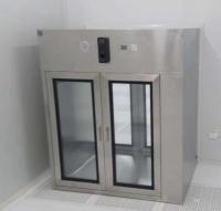 Pharmaceutical Industrial Stainless Steel Pass Box For Cleanroom Air Speed 0.45m/s