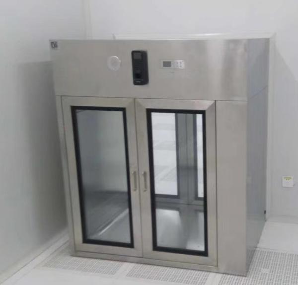 Medical Industrial Stainless Steel Dynamic Pass Box With Laminar Flow 0.45m/s