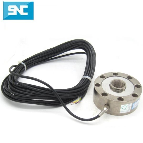 IP66/IP67 Sortie nominale 2.0±0.04mV/V 10T 100Kn Capteur de pression de cellule de charge de colonne de compression de rigidité forte pour l'industrie