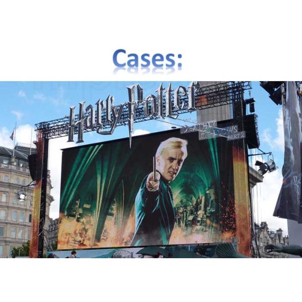 6000 Nits Outdoor Rental LED Display , P3.91 Stage Rental Backdrop Screen