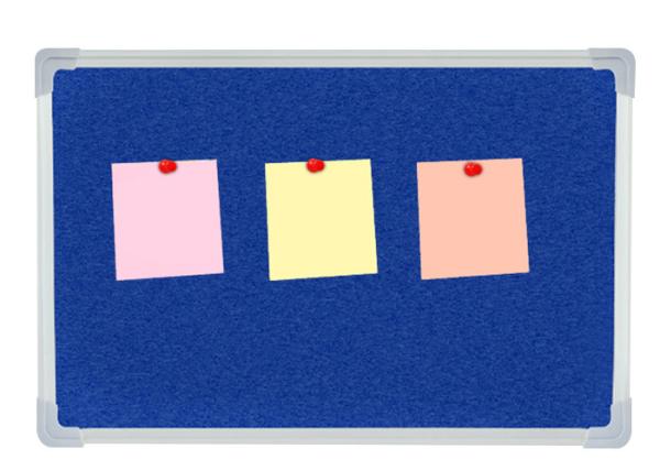 Decorative Cork Board Bulletin Board With Fabric Eco - Friendly Feature