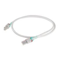Cinza de UTP do cabo de remendo de CAT6A porque 26AWG com anel da cor para a identificação