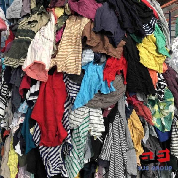 SGS Decontamination Hosiery T Shirt White Rags Bulk