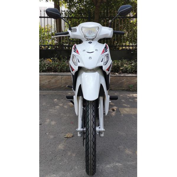 White Color Super Cub Motorcycle Gasoline Fuel 80km/h Max Speed Chain Drive