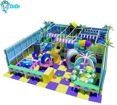 Fácil de limpar Theme Jungle Indoor Playground Customização para Crianças Game Center
