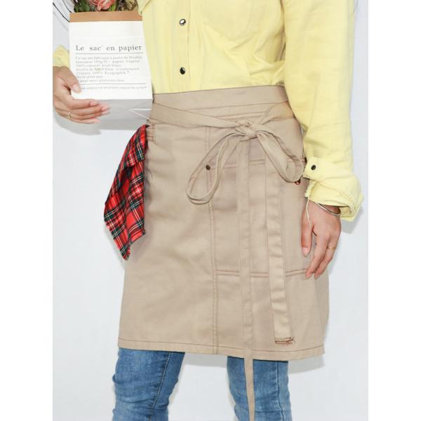 Бежевая вышивка рисберма работы хлопка 40 * 55cm для чистки кухни