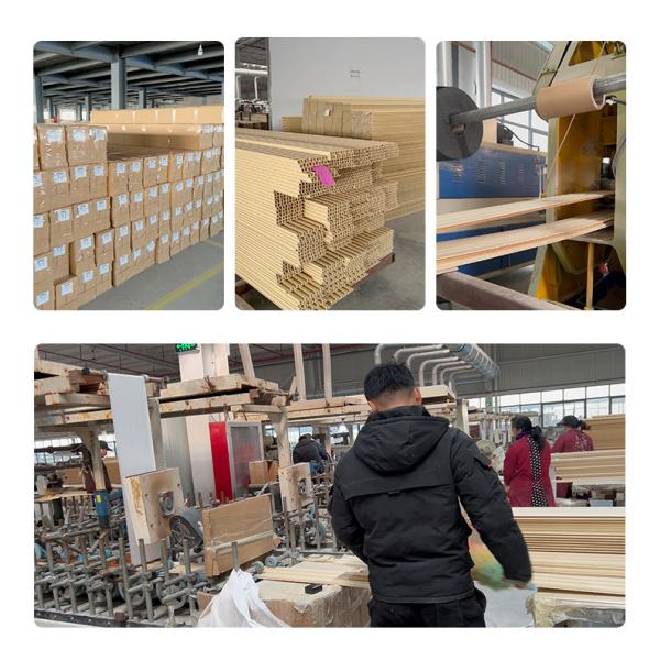 Калиброванные доски PVC деревянные пластиковые составные украшая 8mm