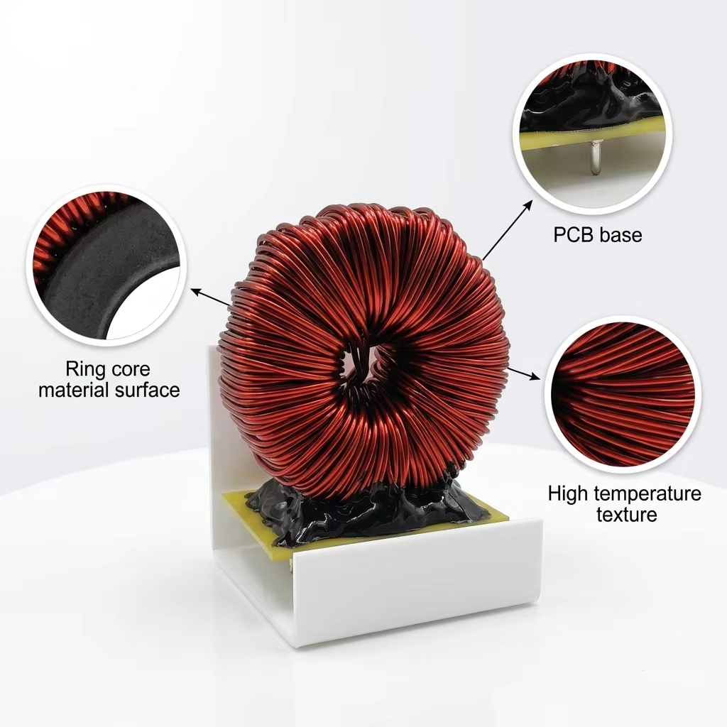 Solar Inverter 30uH Power Inductor T250 20A 100kHz Toroidal Filter