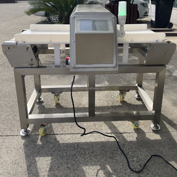 FDA Standard Belt Conveyor Type Confectionery Industry Metal Detector JZD-600