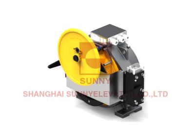 Steel Belt Type Elevator Gearless Traction Machine Motor Permanent Magnet Synchronous