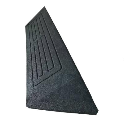 Rampas de caucho reciclado para bordillos 450x450mm para estabilidad en eventos