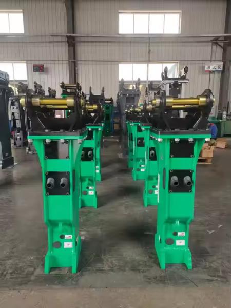 Rock Rammer Hydraulic Breaker Jack Excavator Attachments SB40 For 4-7 Tons Backhoe