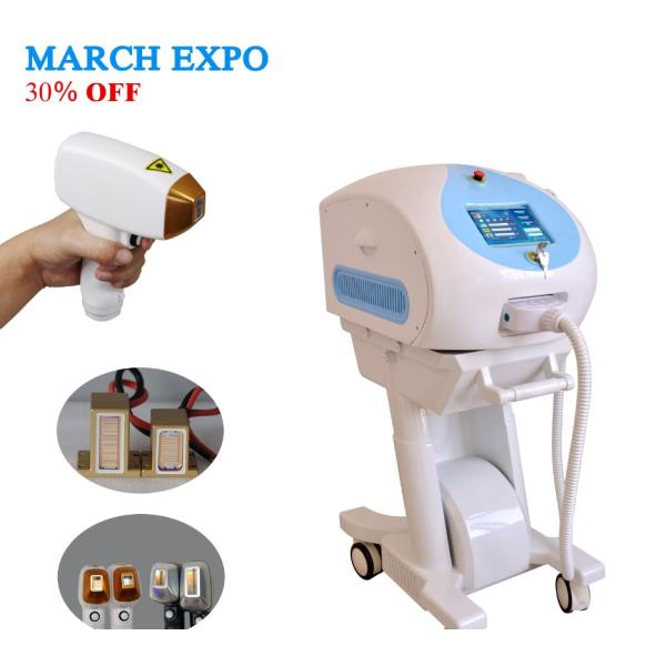 KM300d Weifang KM 1000w 1200w 3 longueurs d'onde Diode laser 755/808/1064nm Avec mise à jour USB