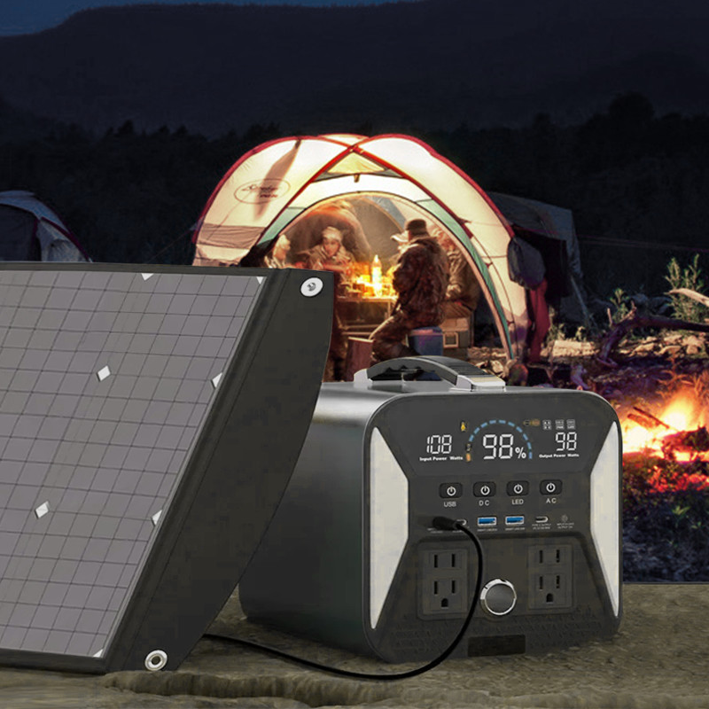 Подгонянная аварийная портативная батарея лития электростанции 500w 560wh располагаясь лагерем