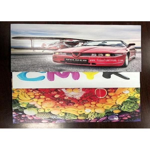 Building 1220mm Signage Aluminum Composite Panel Mould Proof 2mm ACP Sheet