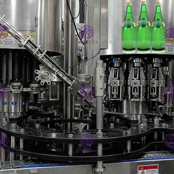 PET Plastic Glass 3 In 1 Monobloc Aerated Drink Beverage Water Bottle Production Machine / Equipment / Plant / System